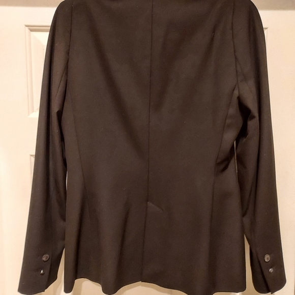 ZARA WOMAN- Suit Jacket Size M. Black Fully Lined - Picture 8 of 9